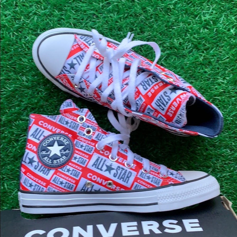 Converse CTAS high White/Multi/block WMNS - Picture 14 of 16